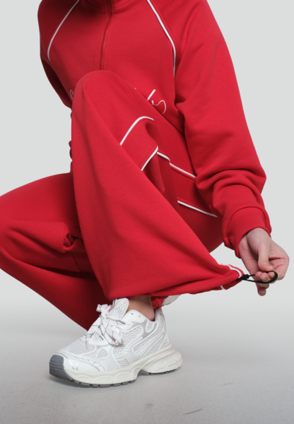 Костюм с брюками «Sports club» Barbados Cherry